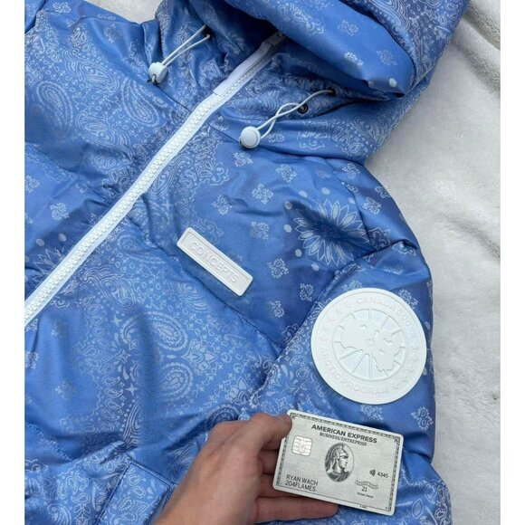 Canada Goose x Concepts ‘Blue Bandana’ Crofton Puffer Parka - Picture 3 of 10